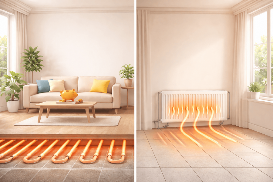 地暖真的比暖氣省電嗎？使用成本與效果一次搞懂